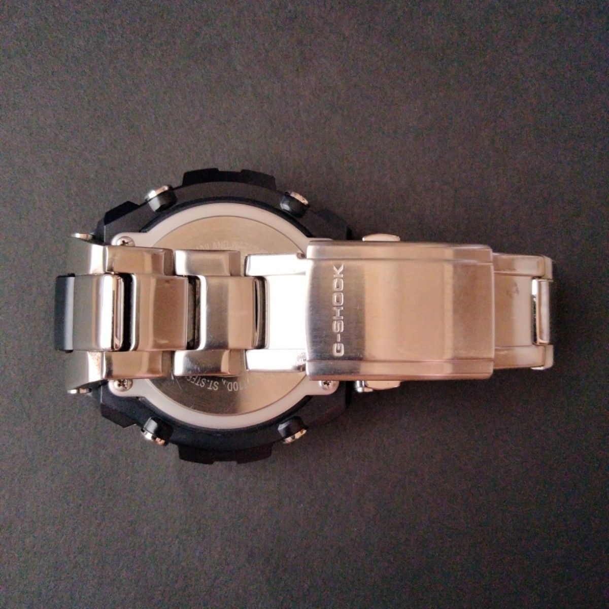 Casio G-Shock GST-W110D Black Silver Solar Watch