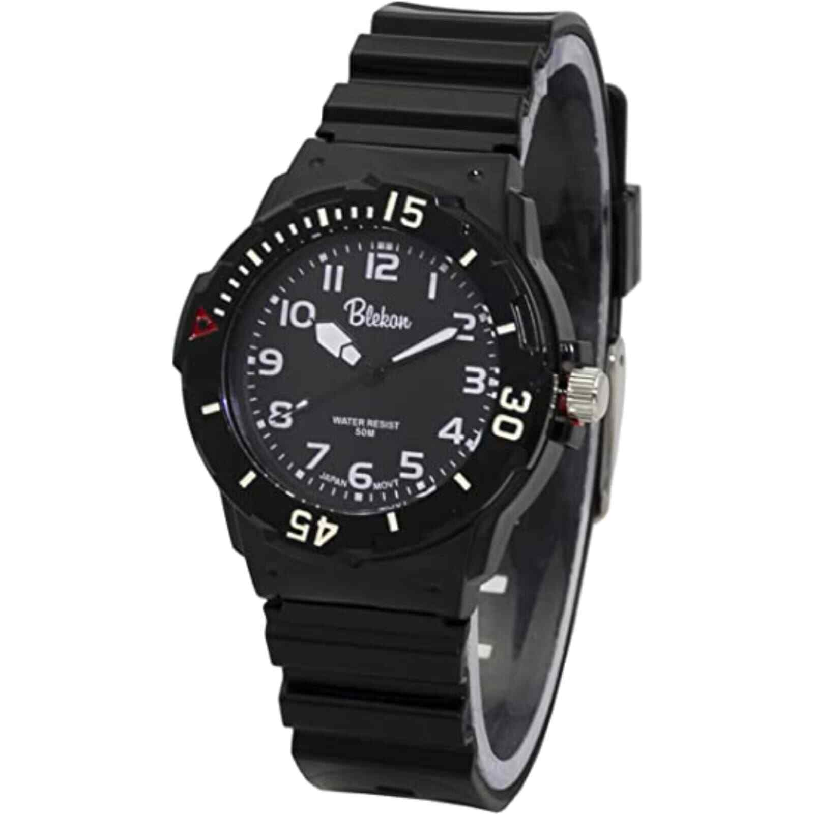Blekon Collections Womens 32mm – 42mm Gradient Style Dial Buckle Strap Watch