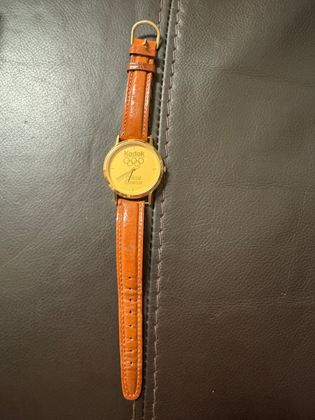 VTG Kodak Official Sponsor Olympics Men’s Watch Wristwatch early 90s Untested