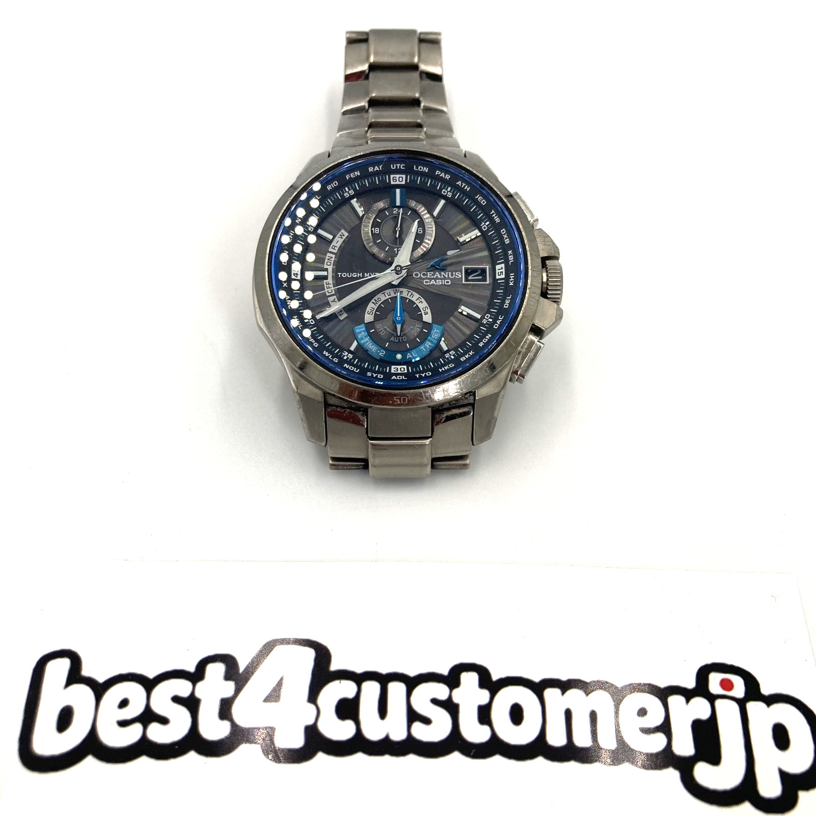 CASIO OCEANUS OCW-T1000 Men’s Wristwatch Smart Access Solar Radio Titanium Japan