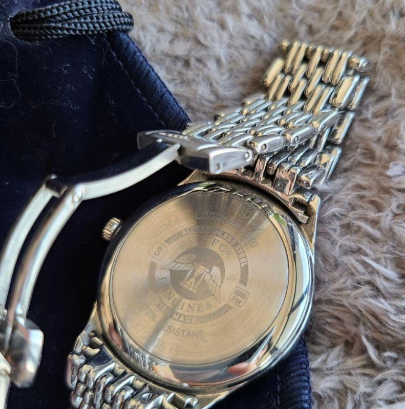 Longines Lyre L4.760.4 Automatic Watch Men Silver Dial Japan Authentic