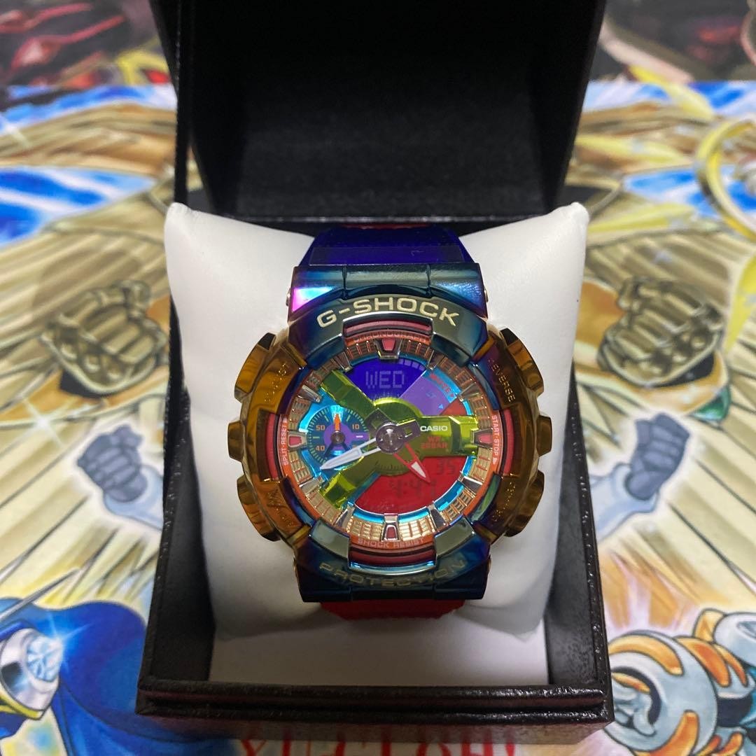 CASIO G SHOCK GM 110RB Excellent Condition Multicolor