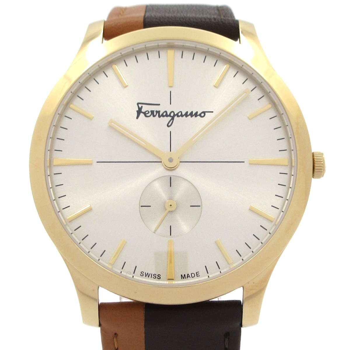 Salvatore Ferragamo – SFDE00318 1*********** Dark Brown Brown Wrist Watch