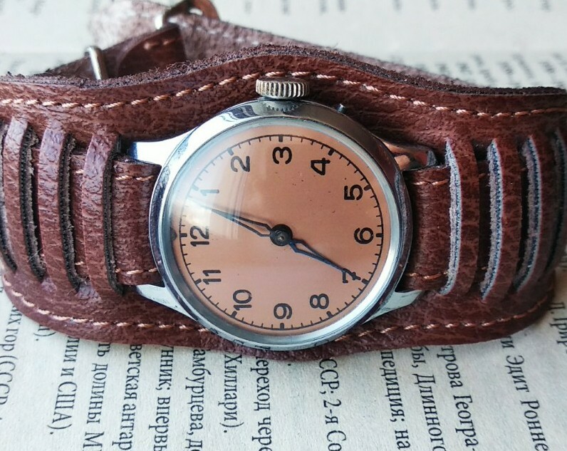 ✩Vintage Watch Military RARE Old Germany WW2 wristwatch MEN’S 1930-1940’s ✩