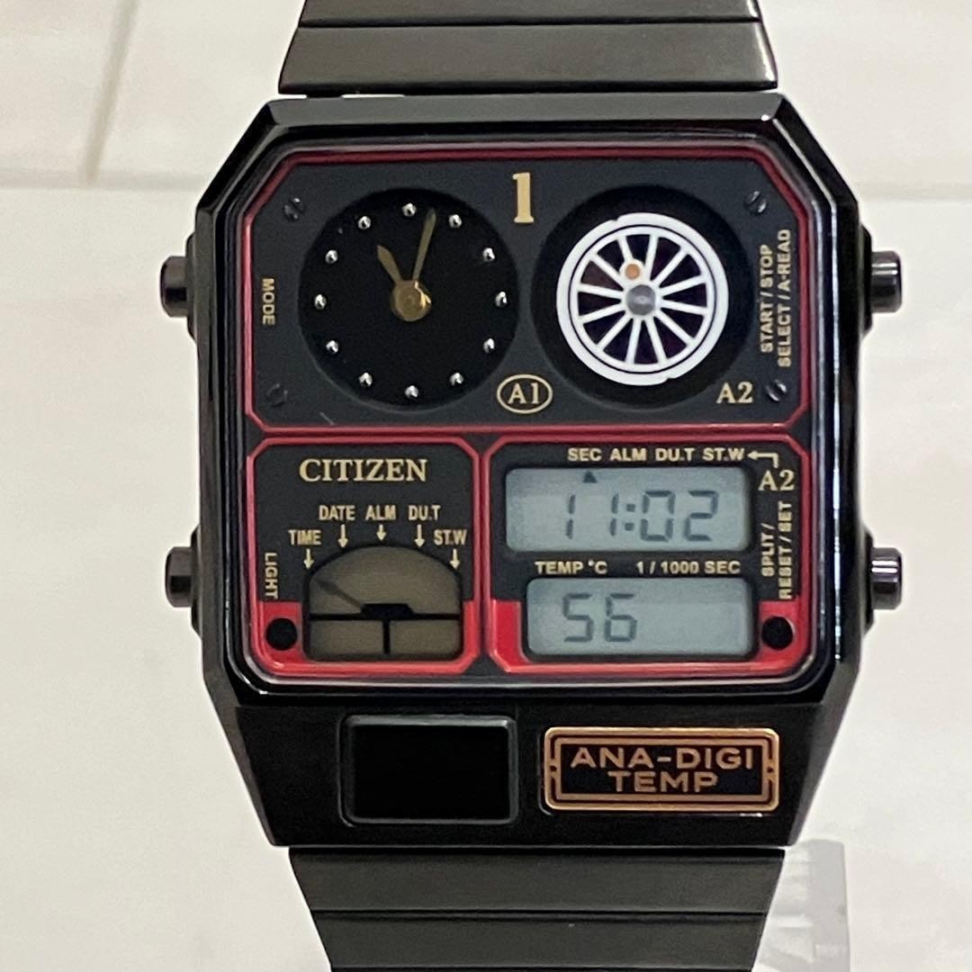 Citizen Ana-Digi Temp 150th Railway Anniversary Limited Used Watch From Japan