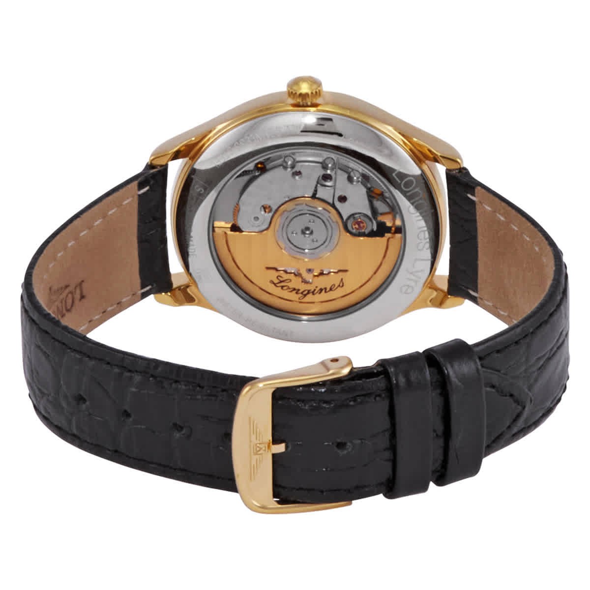 Longines Lyre Automatic Gold Dial Ladies Watch L4.860.2.32.2