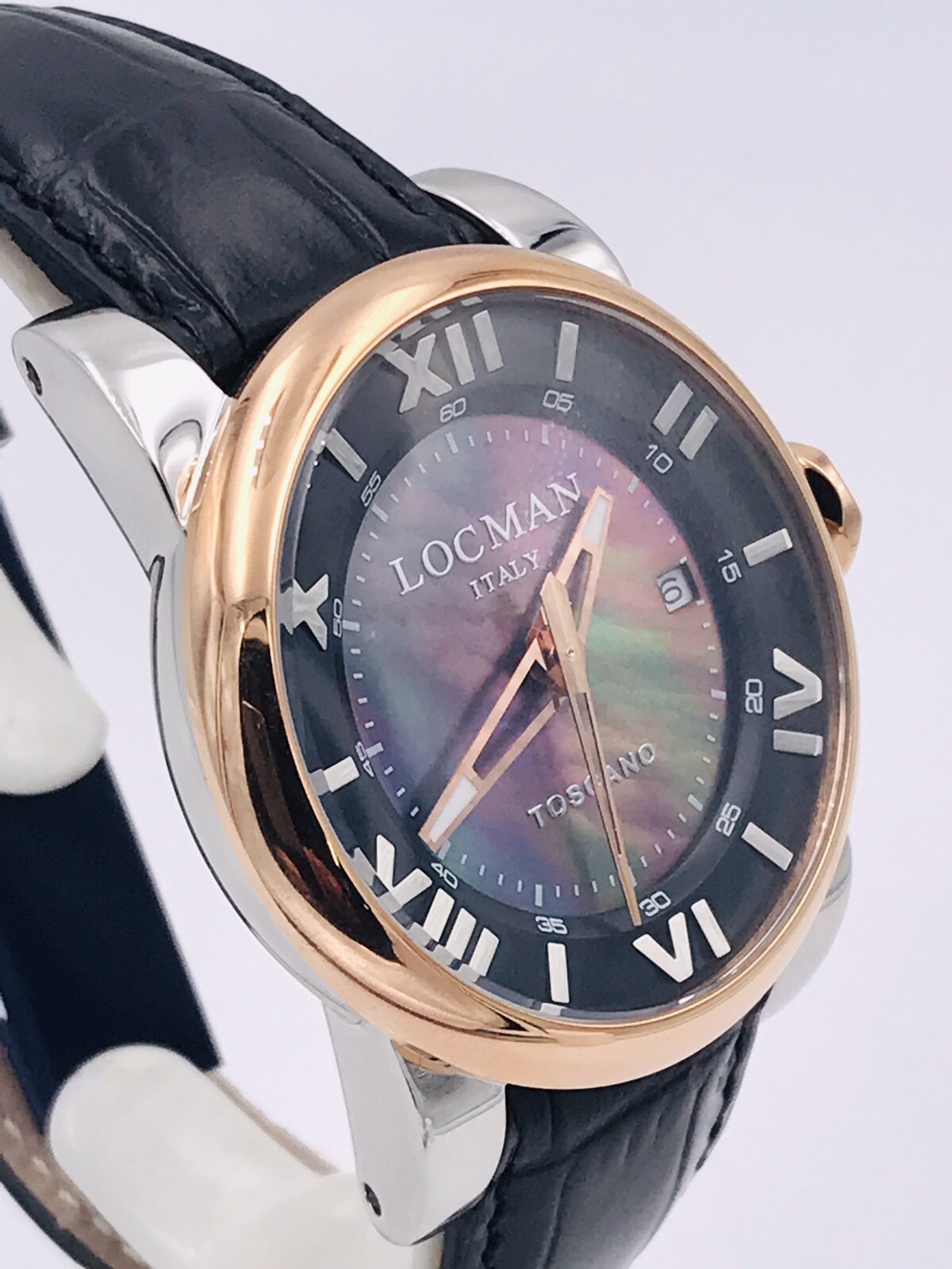 Orologio Locman Toscano Automatico Ref590AOK/900 42mm Nero Scontatissimo Nuovo