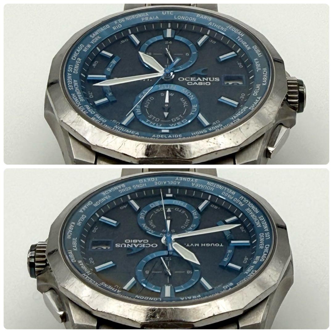Casio Oceanus Manta OCW-S2000 Titanium Men’s Watch Black Japan 066722