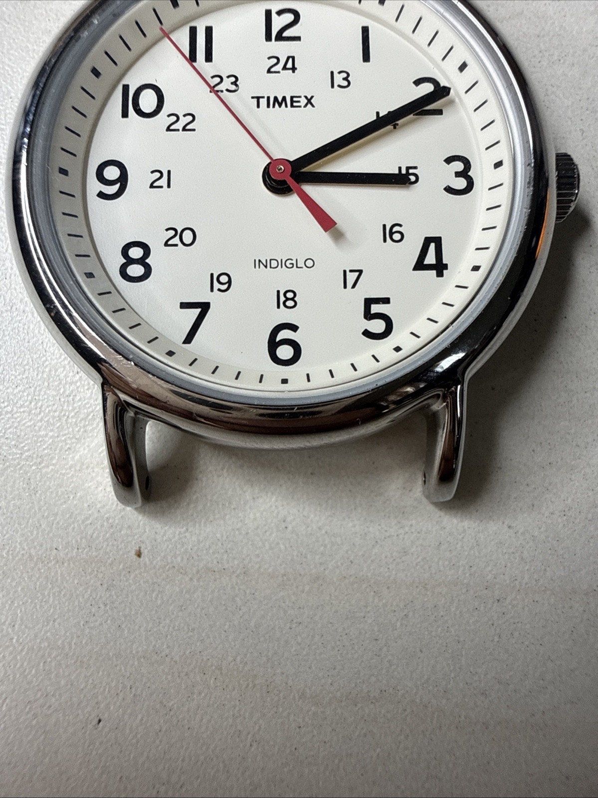 Timex Indiglo Easy Reader Watch, 40mm, New Battery Watch Face Only