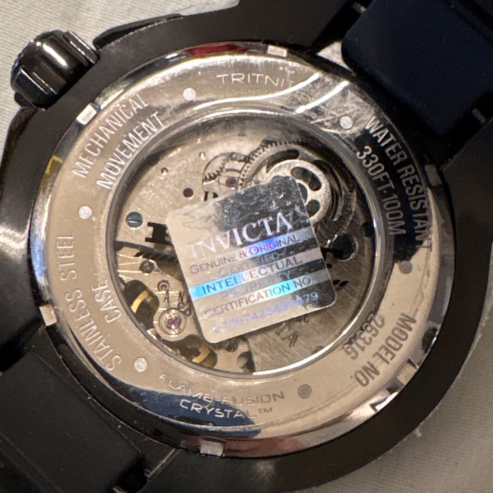 Invicta Dragon Men’s Mechanical Watch Tritnite 52mm model 26316