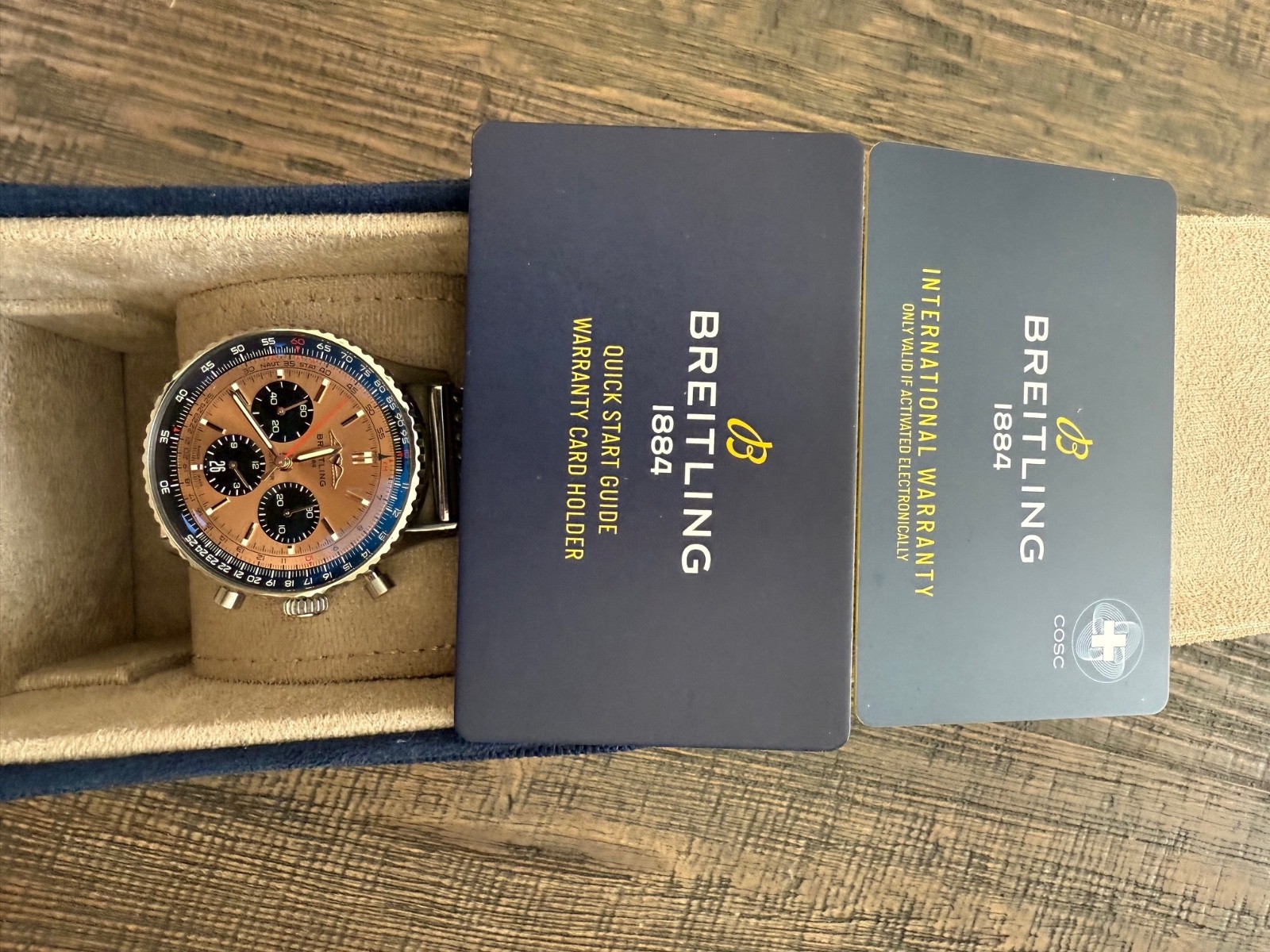 Breitling Navitimer B01 Chronograph 43, Warranty, Full set
