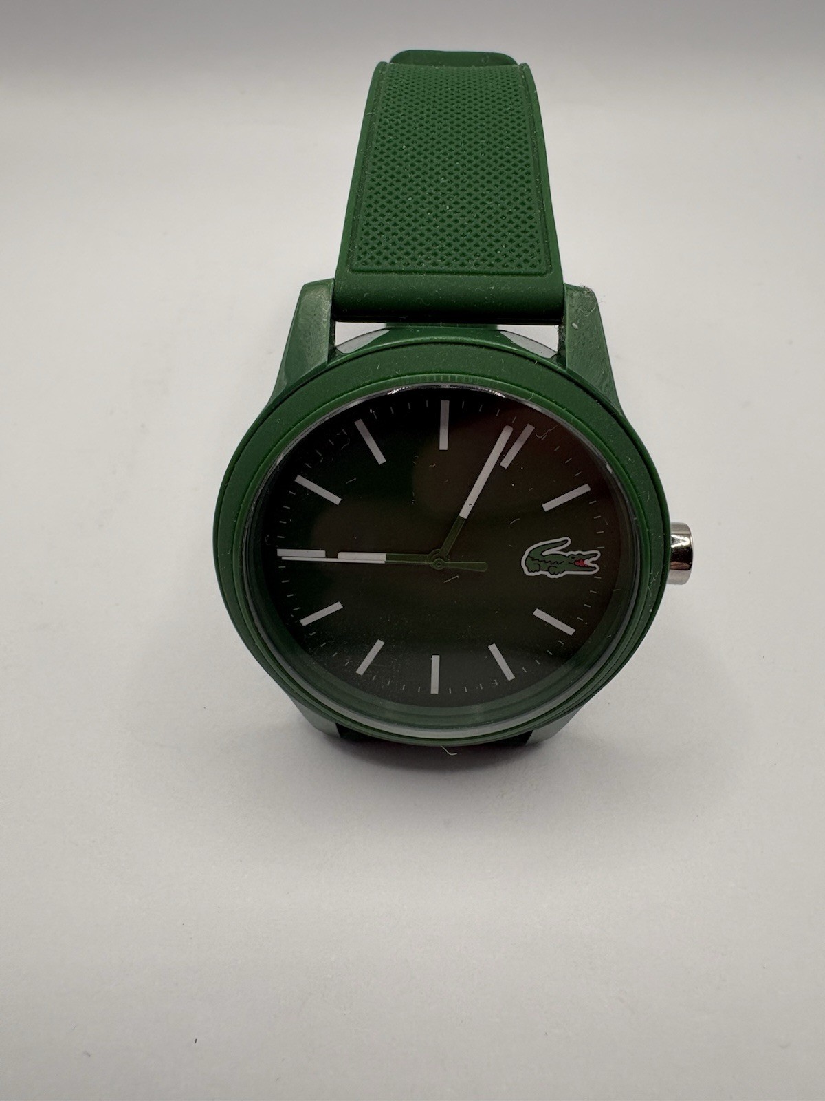 Lacoste 12.12 Model 2010985 Green Silicone Men’s Watch