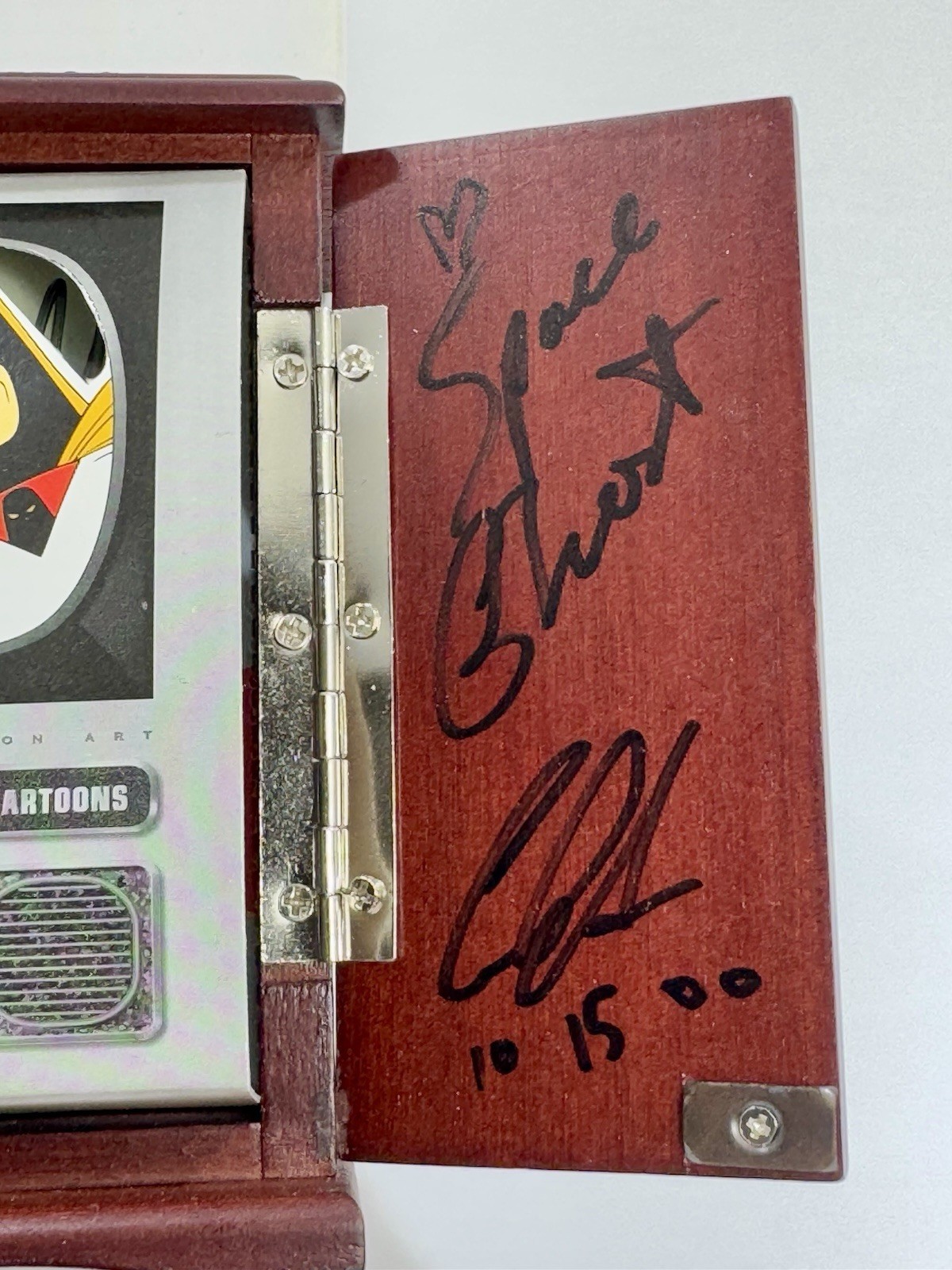 Signed George Lowe Space Ghost Fossil Limited Edition Wristwatch in Cabinet NOS