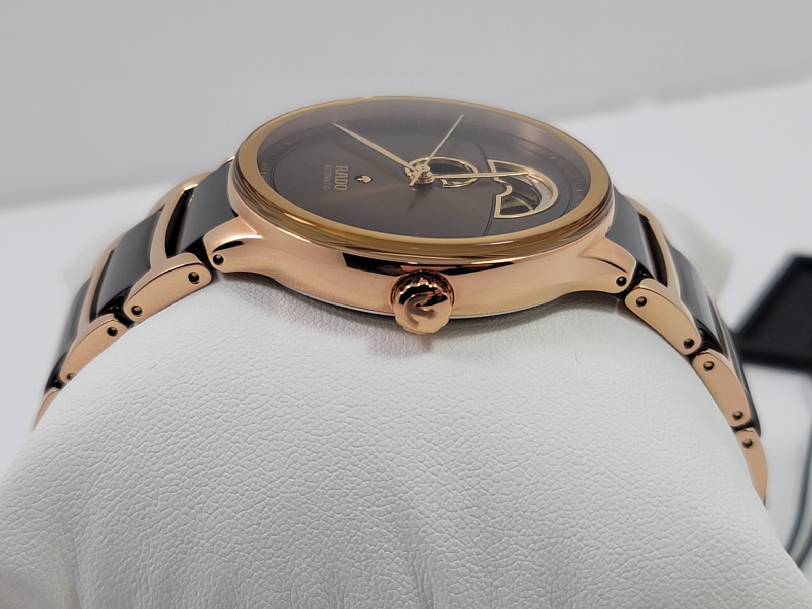 Rado Centrix SWISS Automatic Open Heart Ceramic Two Tone Men’s Watch R30013302