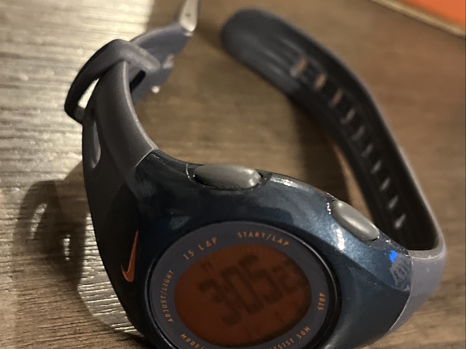 Nike Triax Ballistic 15-Regular Digital Training Blueprint Watch BOX WR0026 501