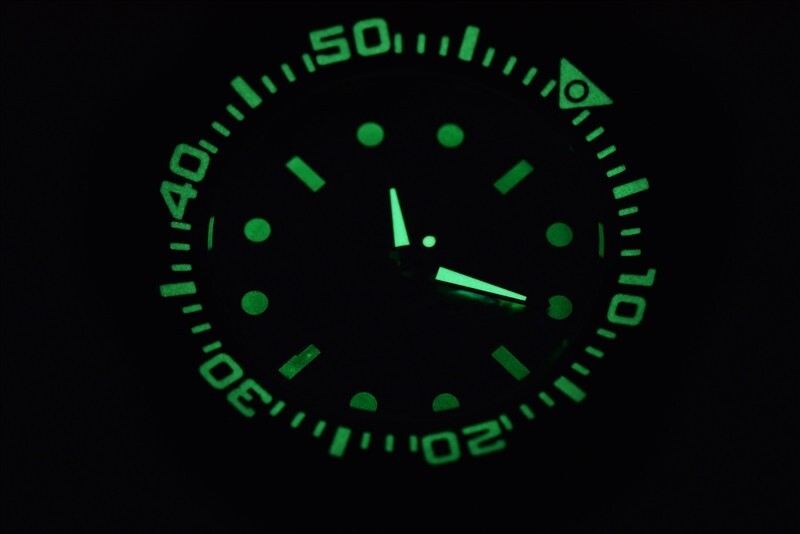 ARAGON DIVEMASTER EVO IP Black 45mm Automatic Platinum MOP NH35 24 Jewels