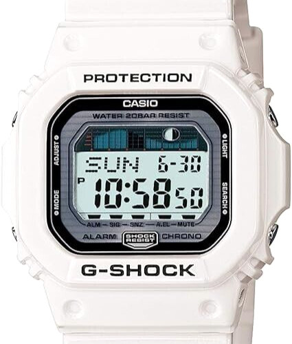 CASIO G-SHOCK GLX-5600-7JF G-LIDE White Tide Moon Data World Time Men Watch Gift