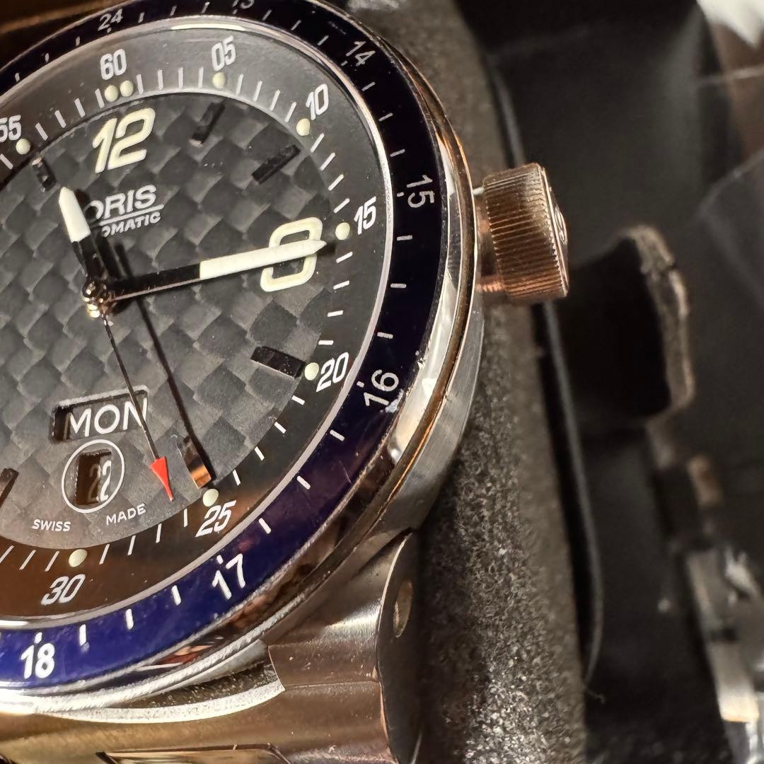 Oris Williams F1 7595 Day Date Automatic Boxed