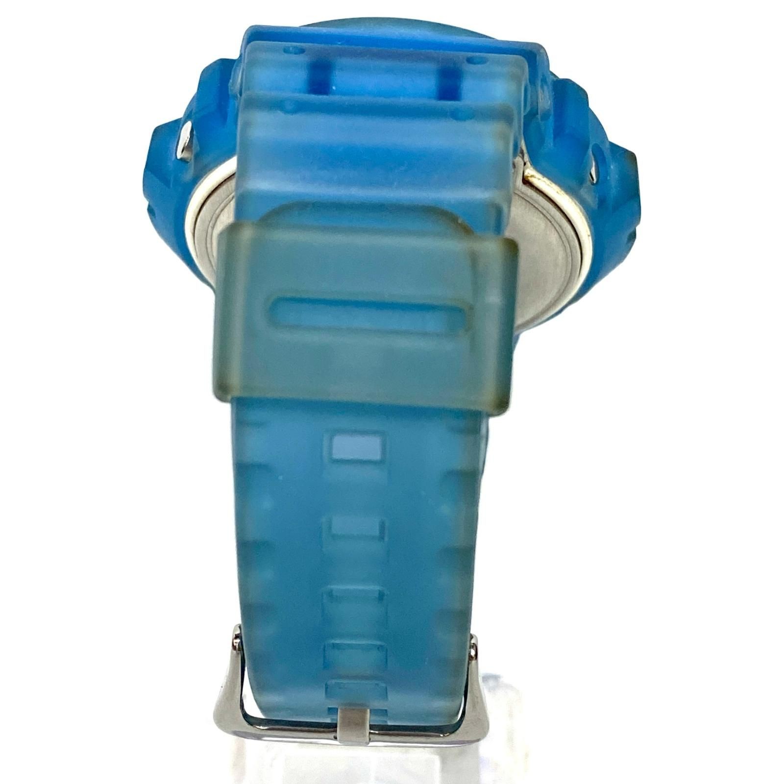 CASIO G-SHOCK DW-6900LS-2JF Light Blue Skelton DIgital Watch Used Japan