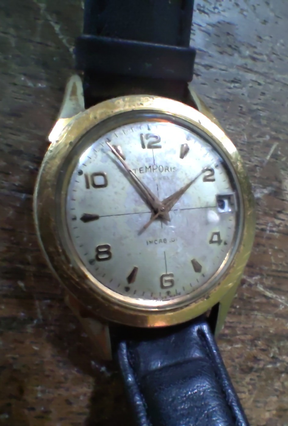 Vintage Temporis Automatic 33mm Watch, ETA 1258 Movement, Fully Functional