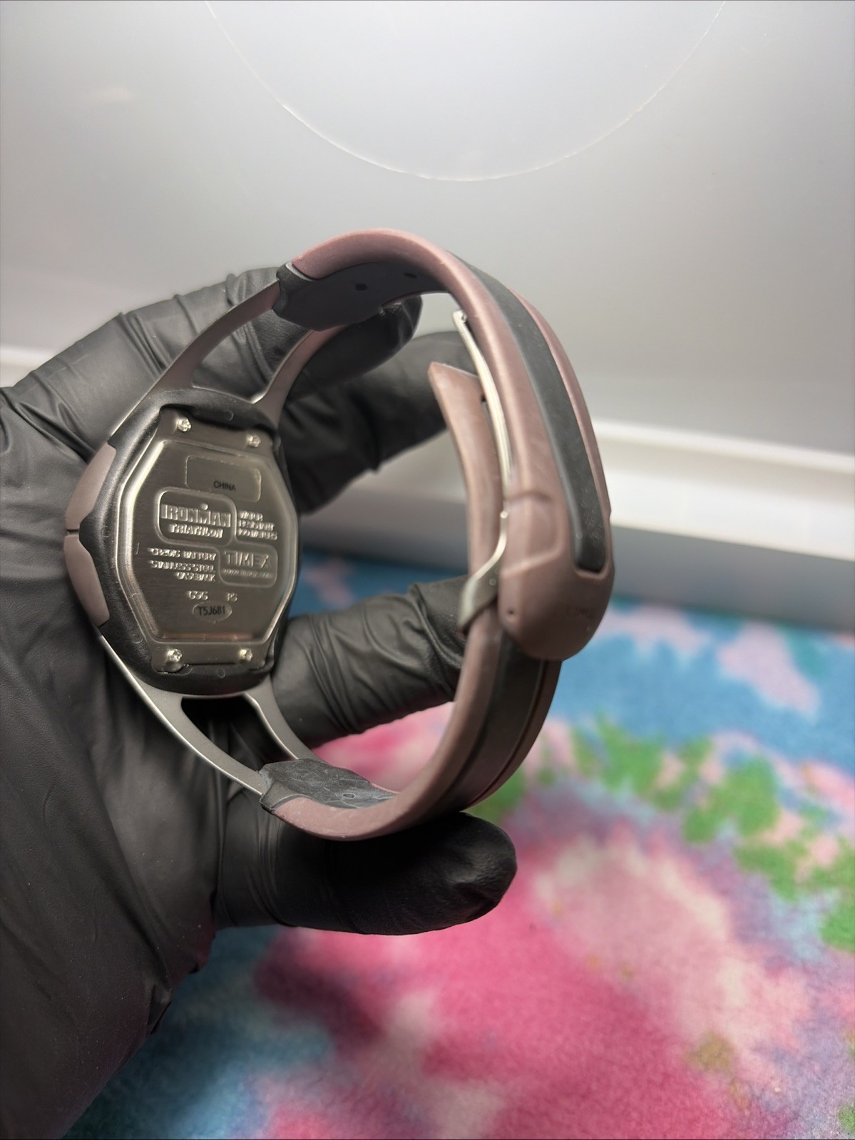 RARE Timex LCD Screen/Plastic Resin ref. T5J681 NEW BATTERY