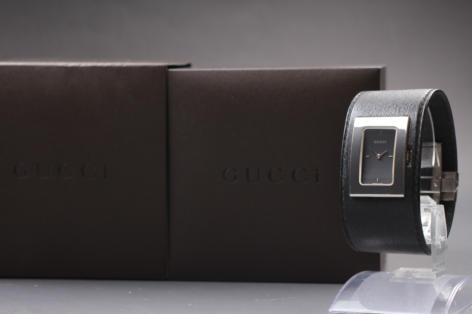 [Near MINT] Gucci 7800L Black Dial 24mm Bangle Women’s Quartz Watch From JAPAN