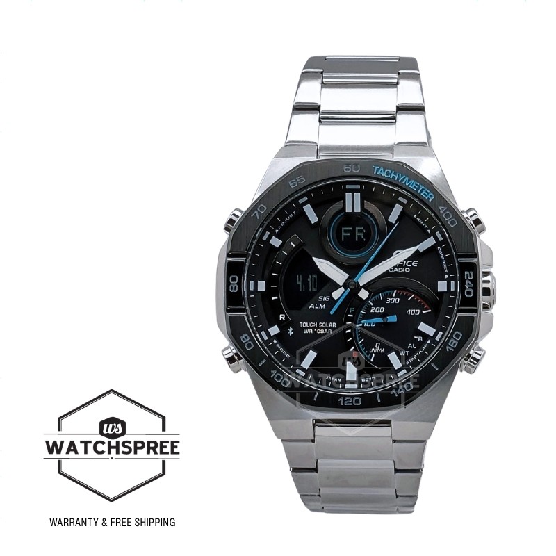 Casio Edifice Bluetooth® Stainless Steel Band Watch ECB950DB-1A ECB-950DB-1A