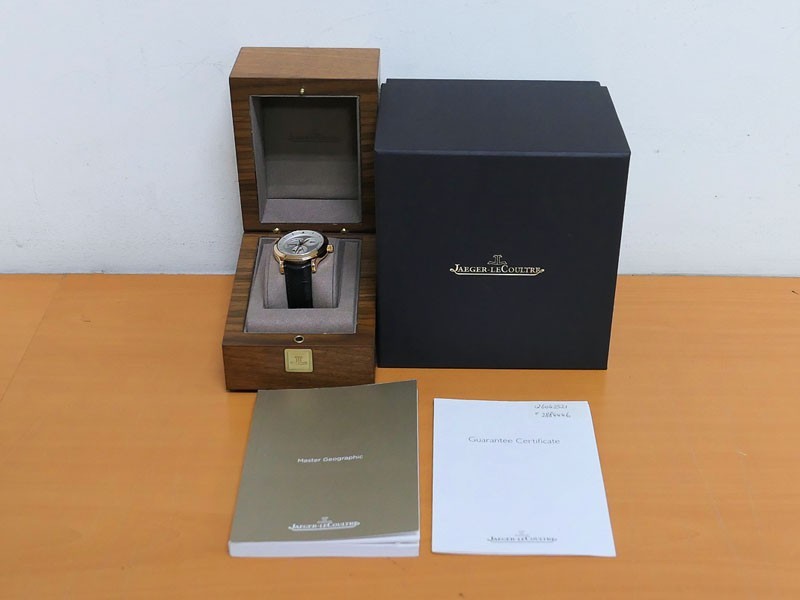 Jaeger-LeCoultre Master Control Geographic 142.2.92 18k Rose Gold 38mm $LNIB