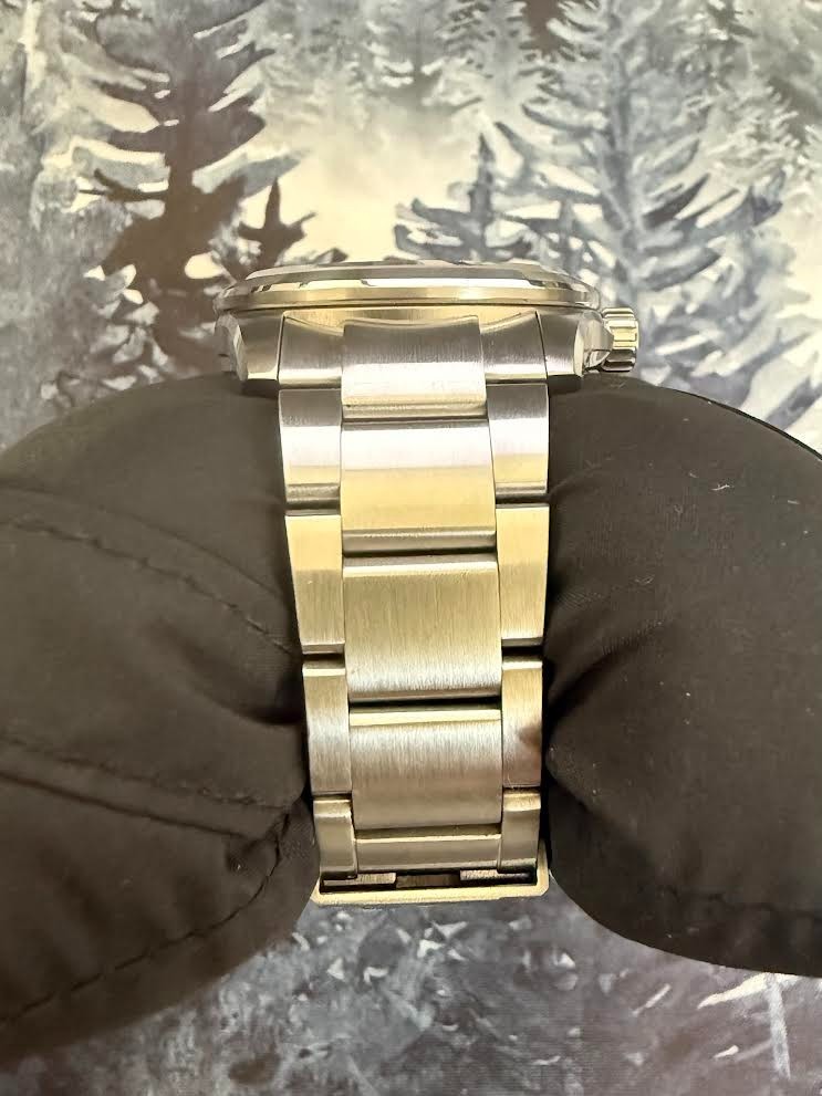 Christopher Ward C63 Sealander, 36mm, Black, Bader Bracelet, Full Set