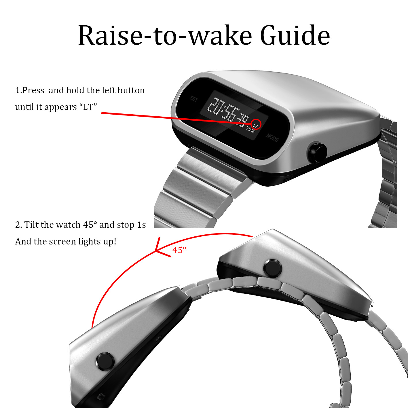 BenlyDesign Cyber Chip Window Retro-Futuristic Digital Watch S3000-C