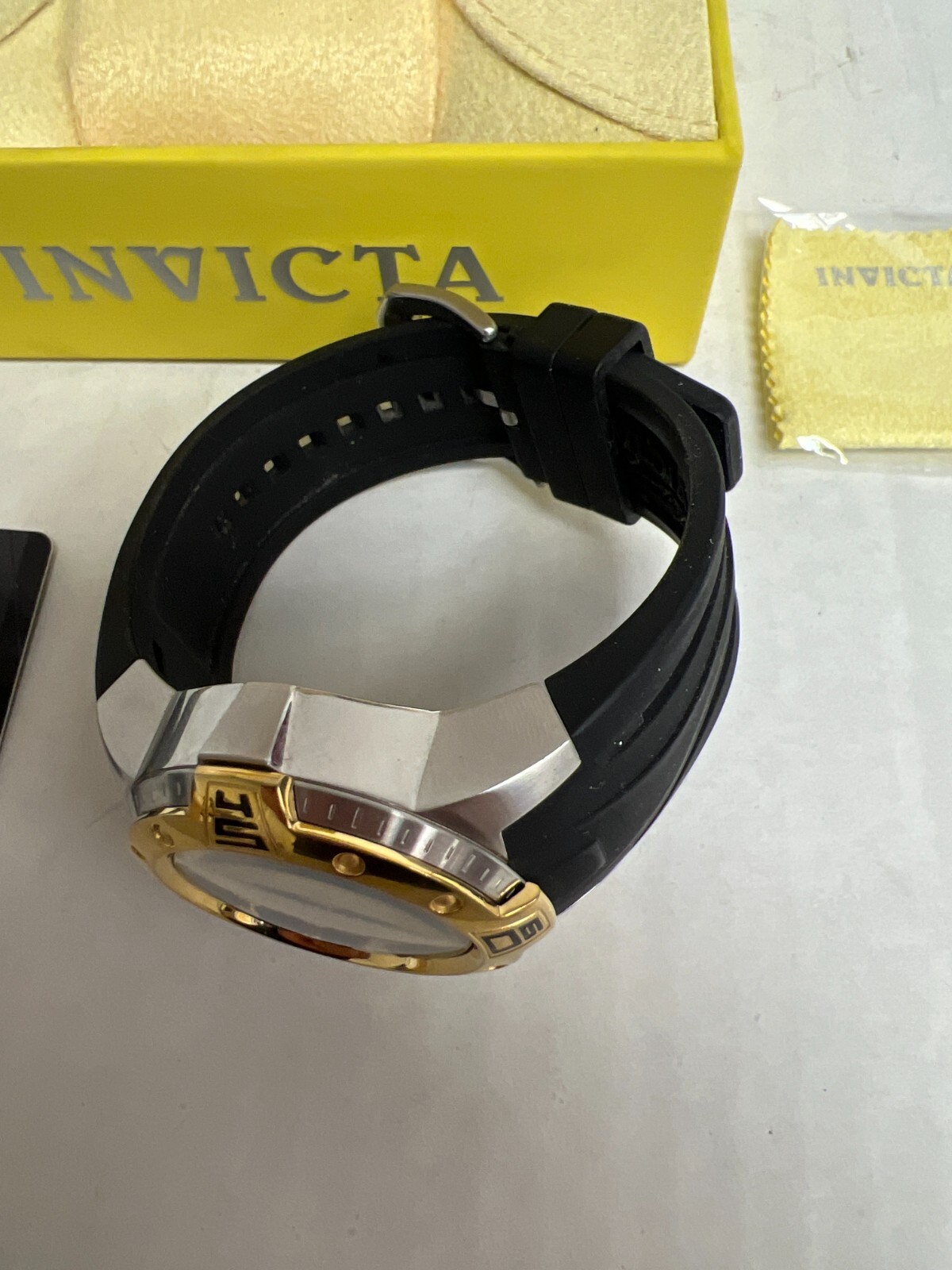 INVICTA Excursion Model 14087 Silicone Chronograph Watch 55mm