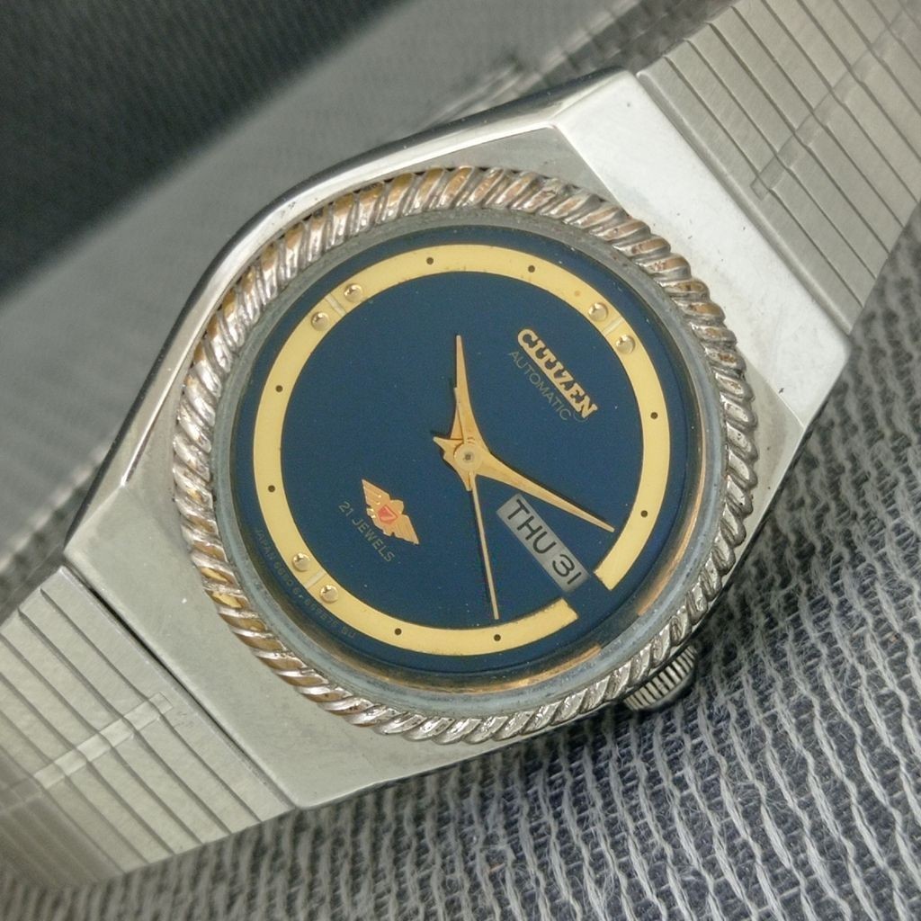 Vintage Citizen Automatic 6650a Japan Womens Original Dial Watch A2839-U