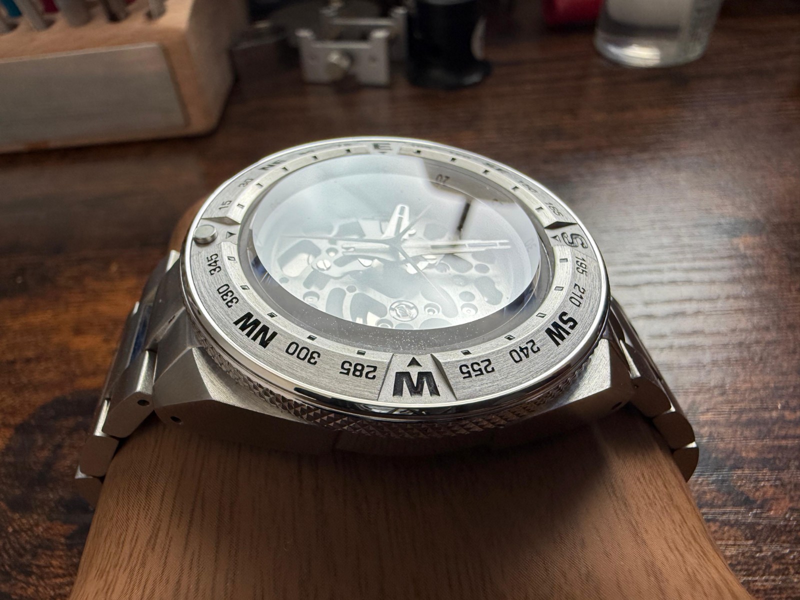 Bespoke Skeleton Mod Watch Nh72 Automatic Movement