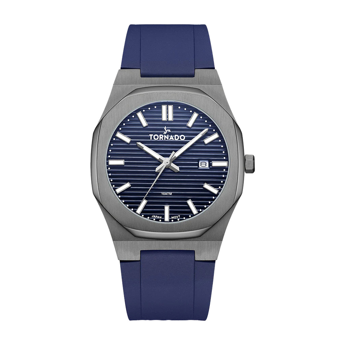 Tornado Spectra Men’s Analog Watch | Blue Dial, 40mm, 100 m (10 ATM)