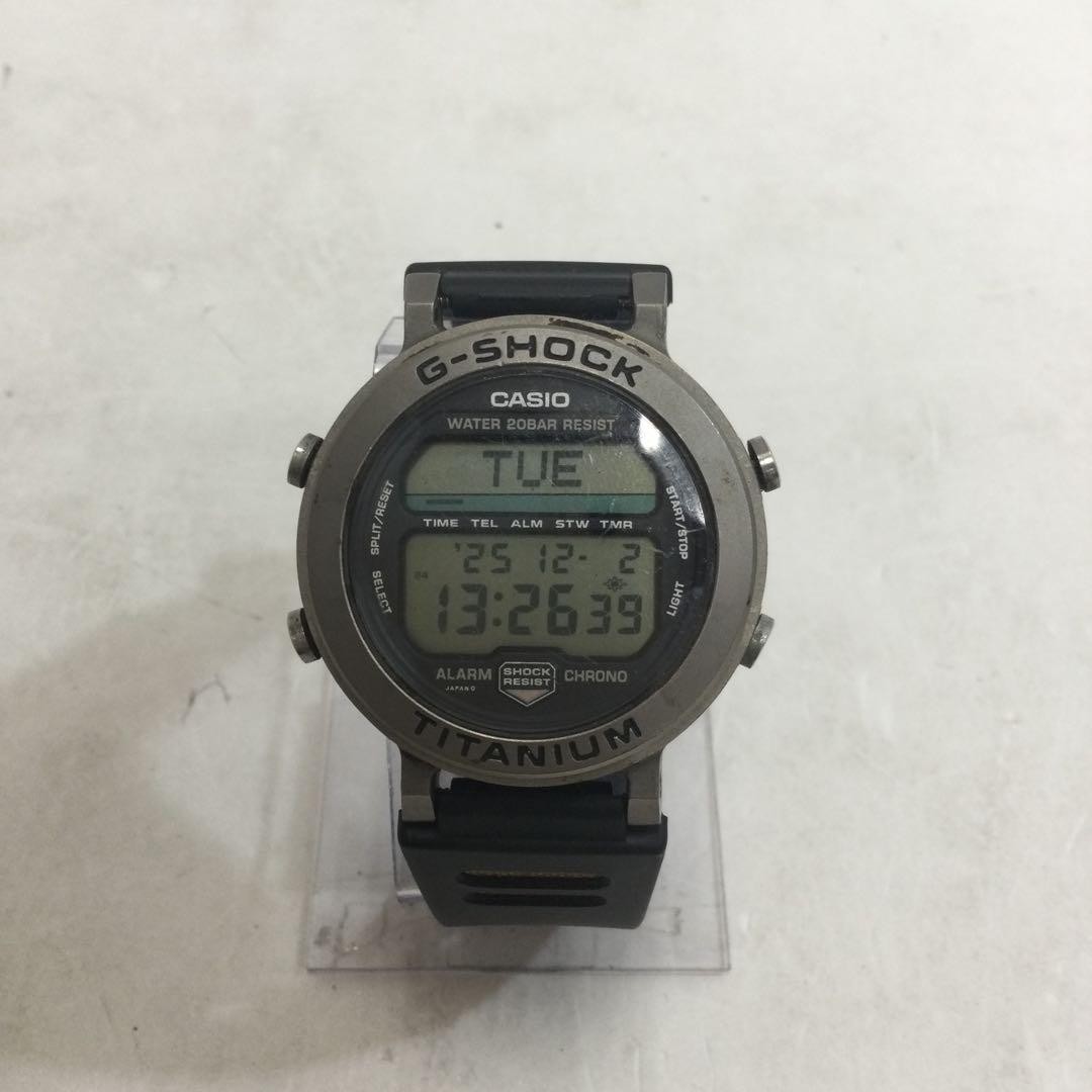 Casio G-Shock MRG-1 Men’s Titanium Digital Watch Black Used from Japan