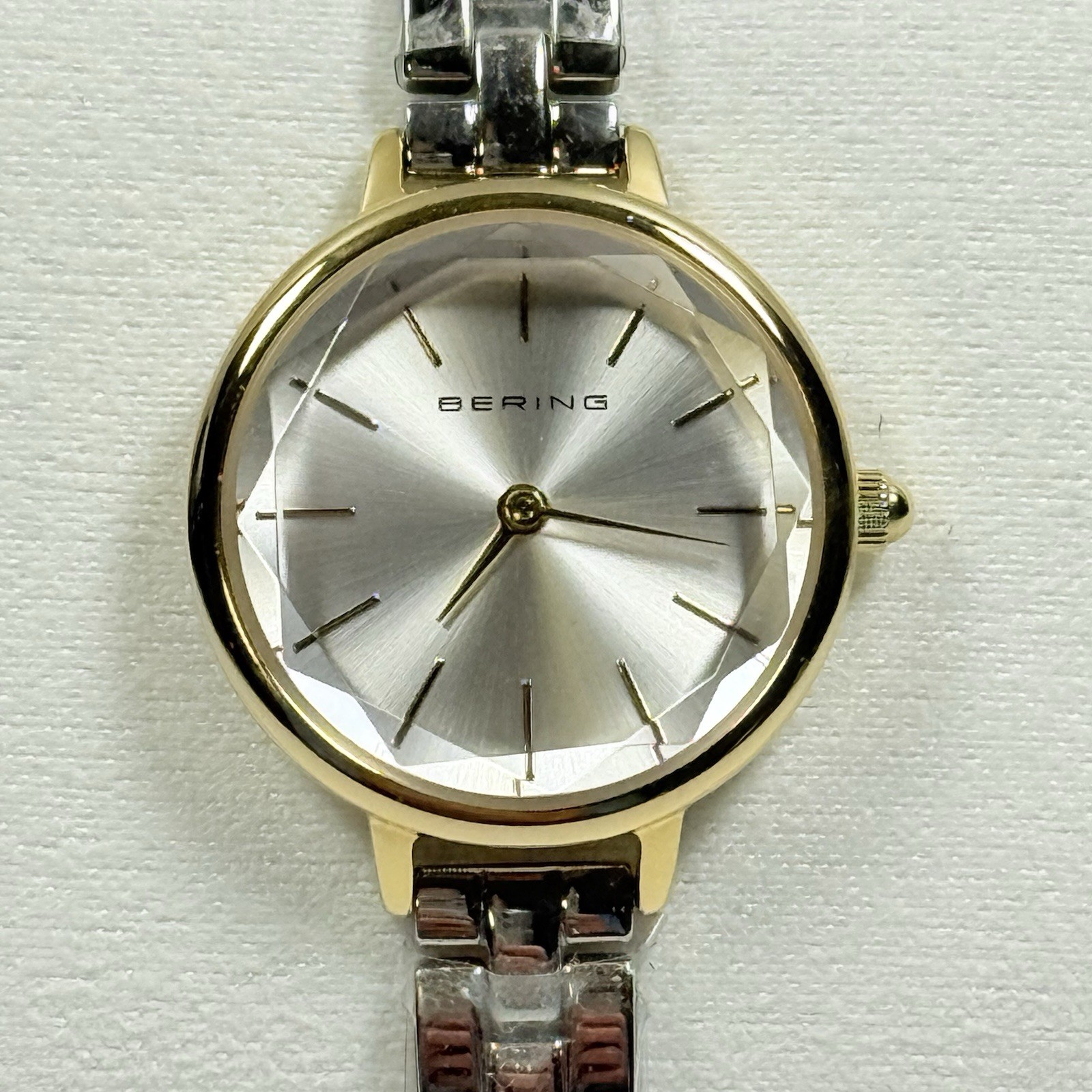 Bering Classic 11024-710-C Silver Dial Two Tone Stainless Steel Women’s Watch