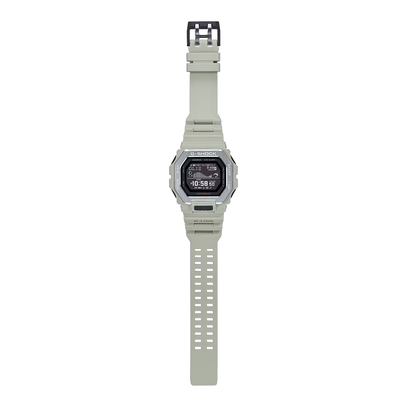 CASIO G-SHOCK GBX-100-8 G-LIDE BLUETOOTH GRAY / TAN DIGITAL WATCH