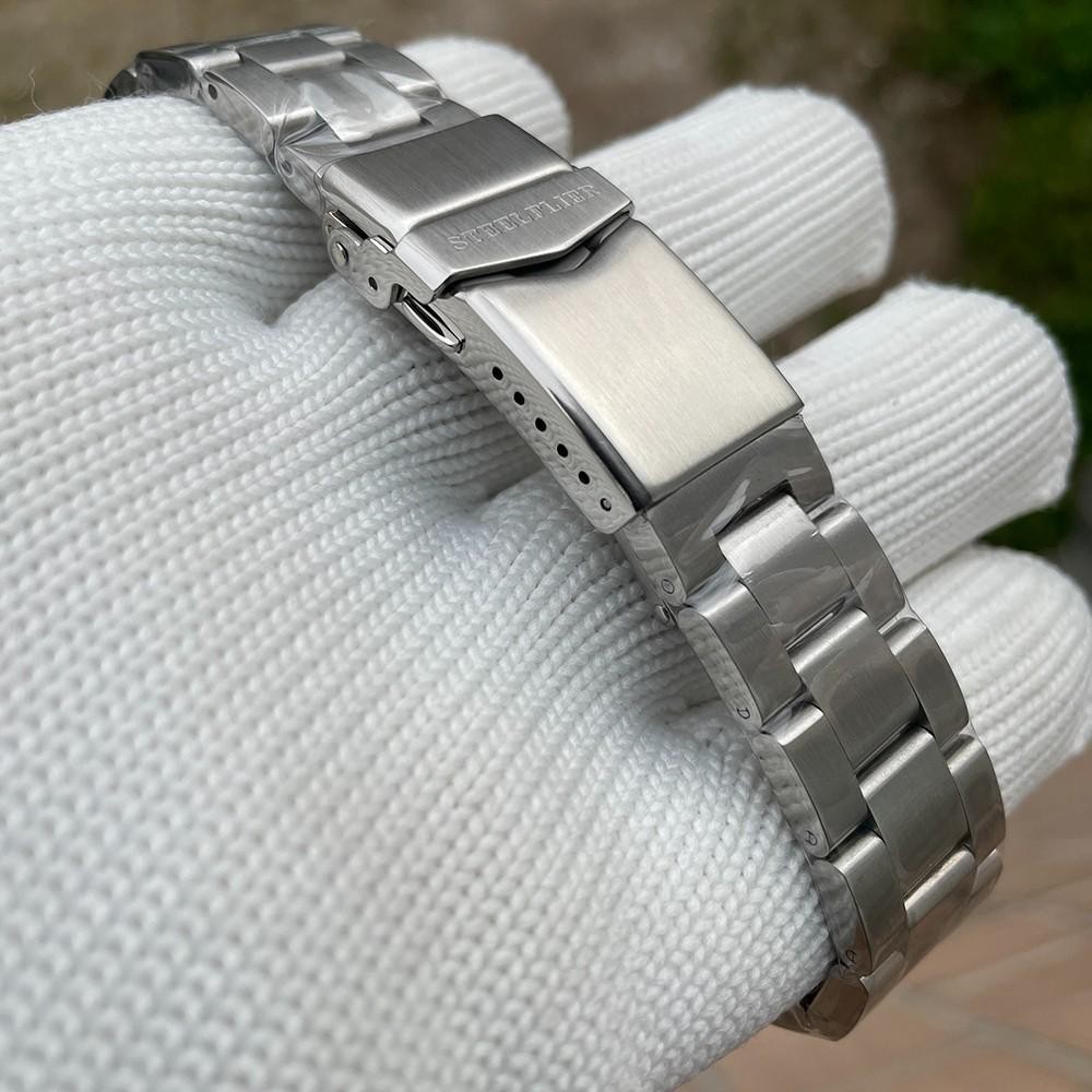 39MM STEELFLIER Pilot Quartz Diver Watch Men’s Stainless Waterproof Luminous NEW