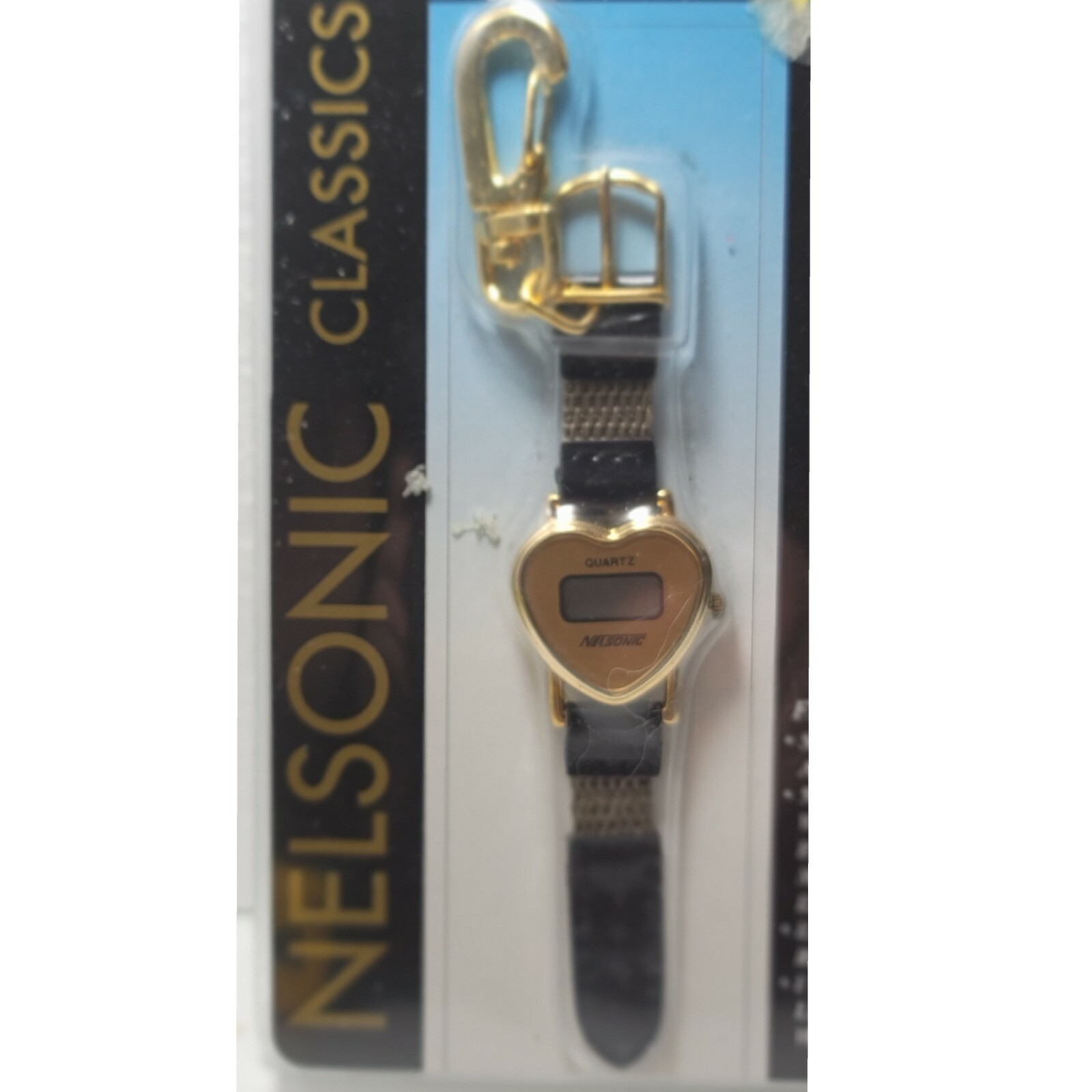 Nelsonic Classics Keychain Quartz 5 Function Watch Display Heart Special Offer