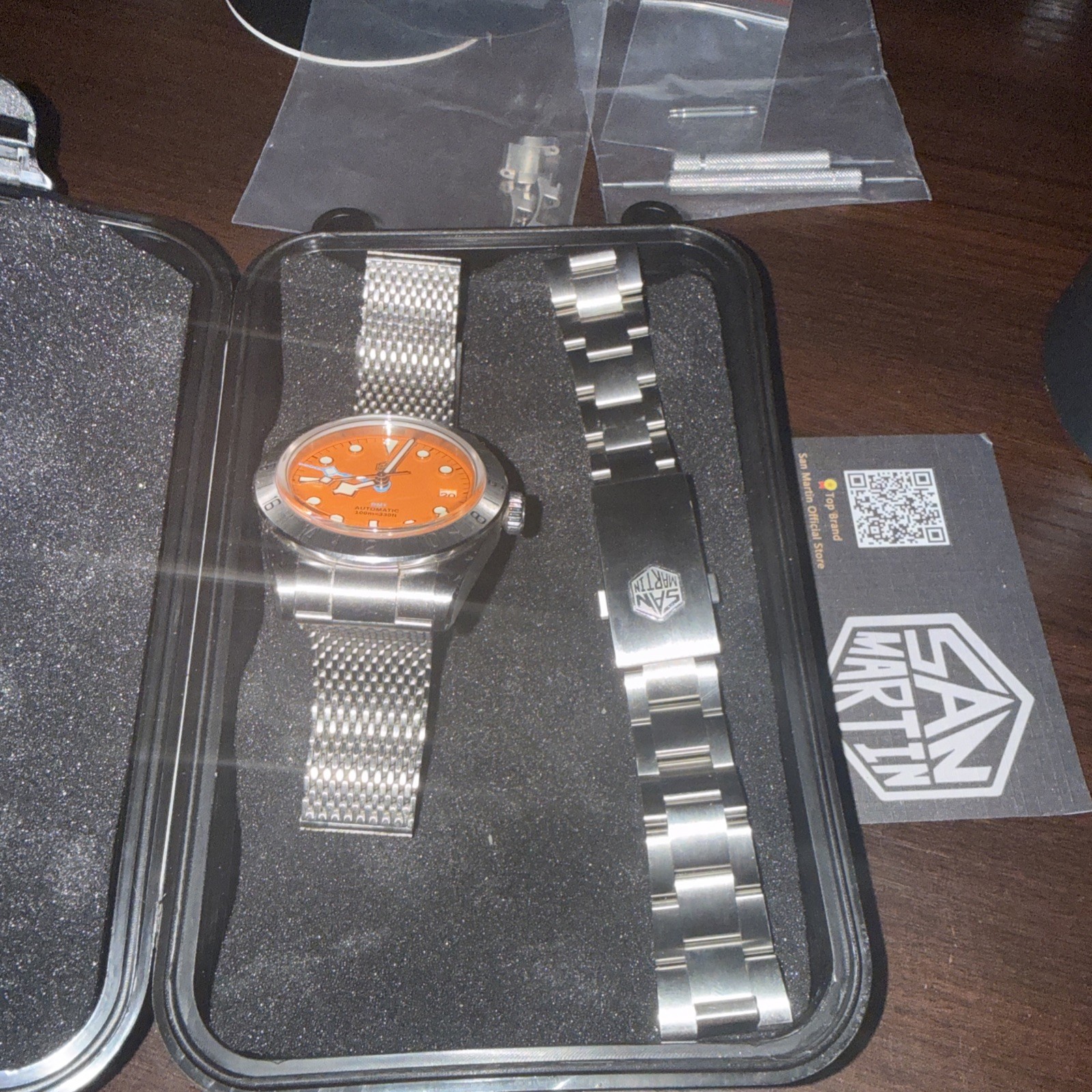 San Martin SN0054 BB Automatic GMT Sapphire Crystal