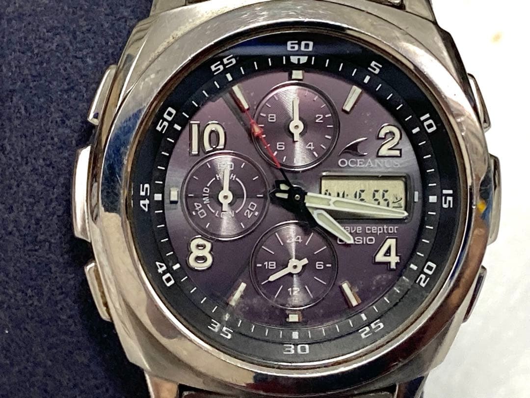 Casio Oceanus Radio-Controlled Solar Watch OCW-510LJ From Japan