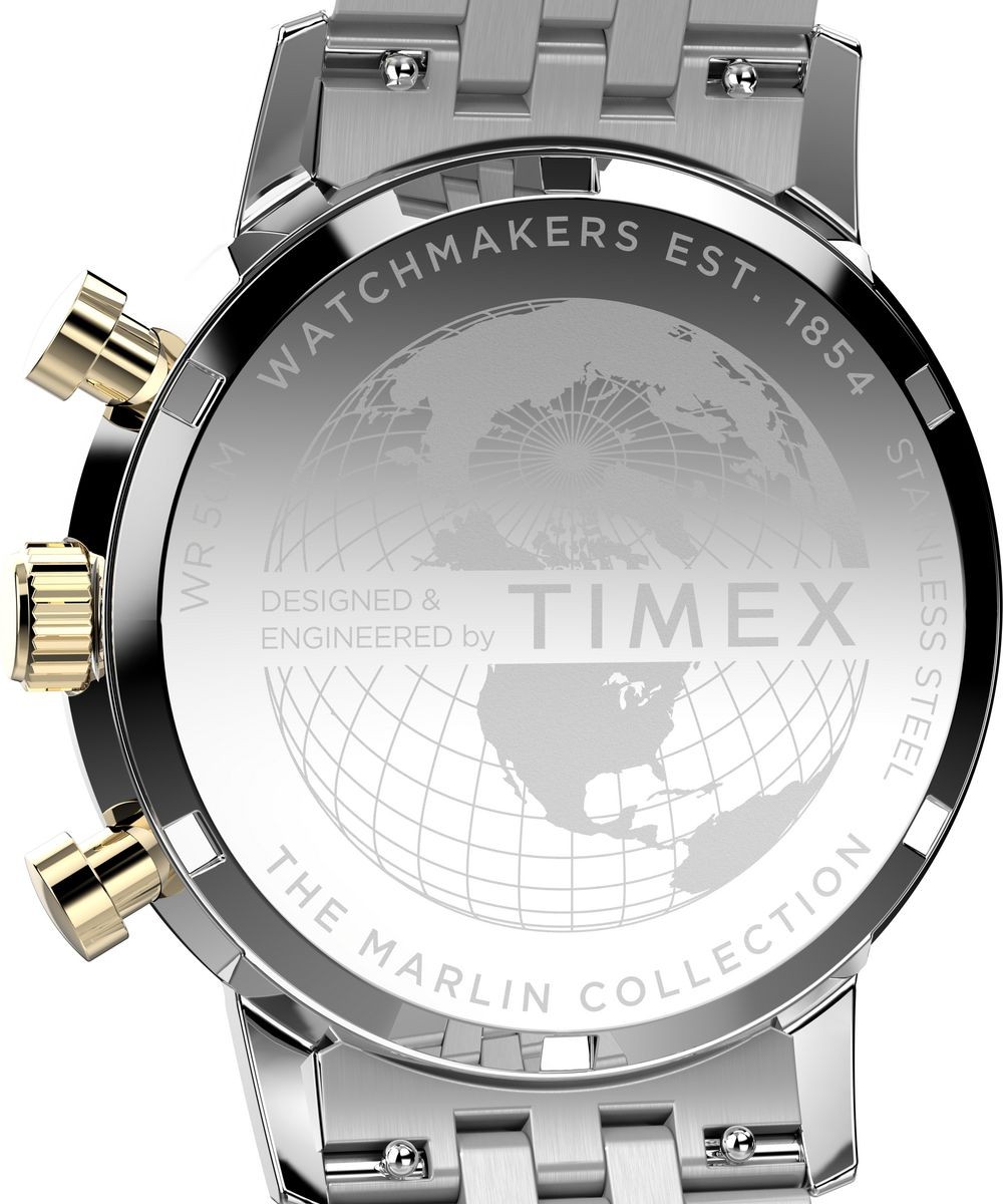 Timex Multicolour Mens Chronograph Watch Marlin TW2W60200