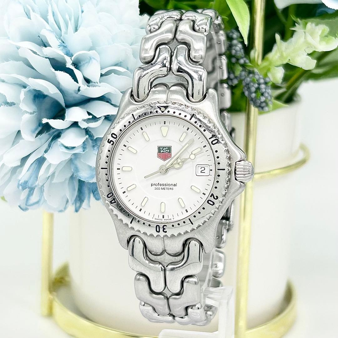TAG Heuer WG1212-K0 Quartz Stainless Steel Silver 1.50in Case 200M Watch