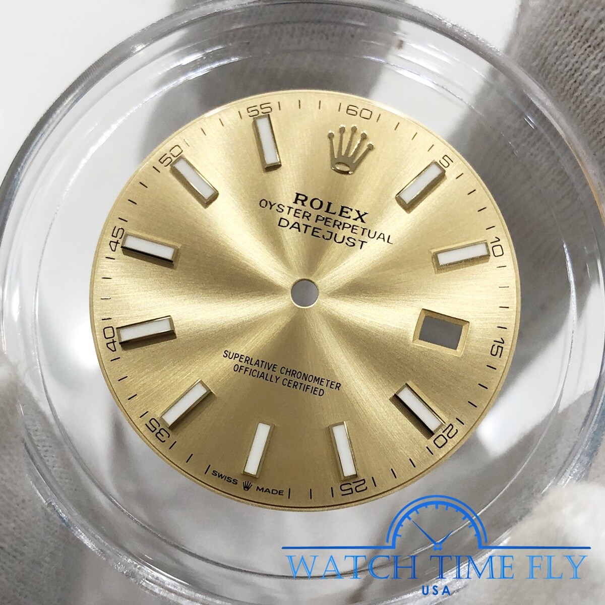 Rolex Factory 126333 126303 Datejust 41 Yellow Champagne Index/Stick DIAL ONLY!