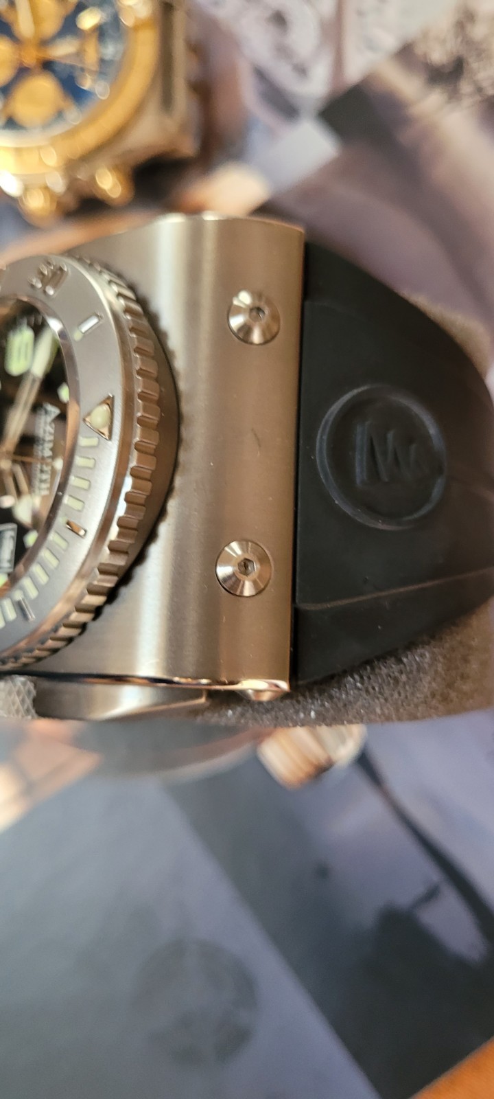 MINT CONDITION LIMITED EDITION AZIMUTH XTREME 1 DEEP DIVER TITANIUM 46MM 2000M