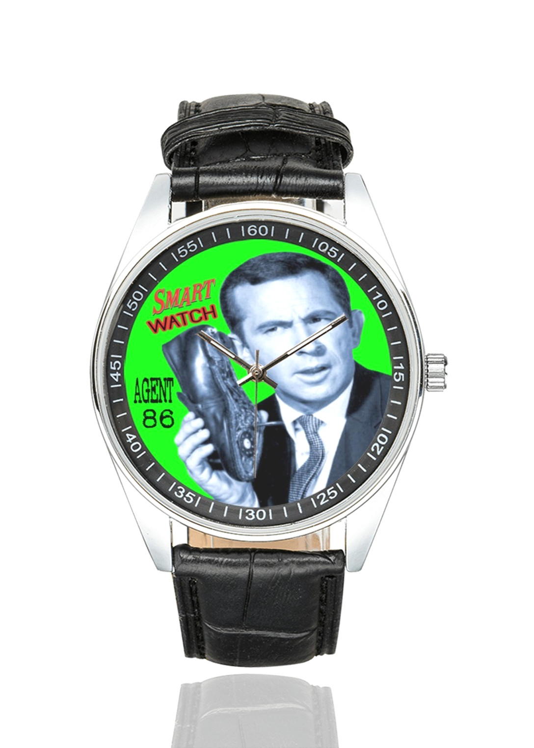 GET SMART Shoe Phone Watch Vintage Style Smartwatch James Bond TV Show