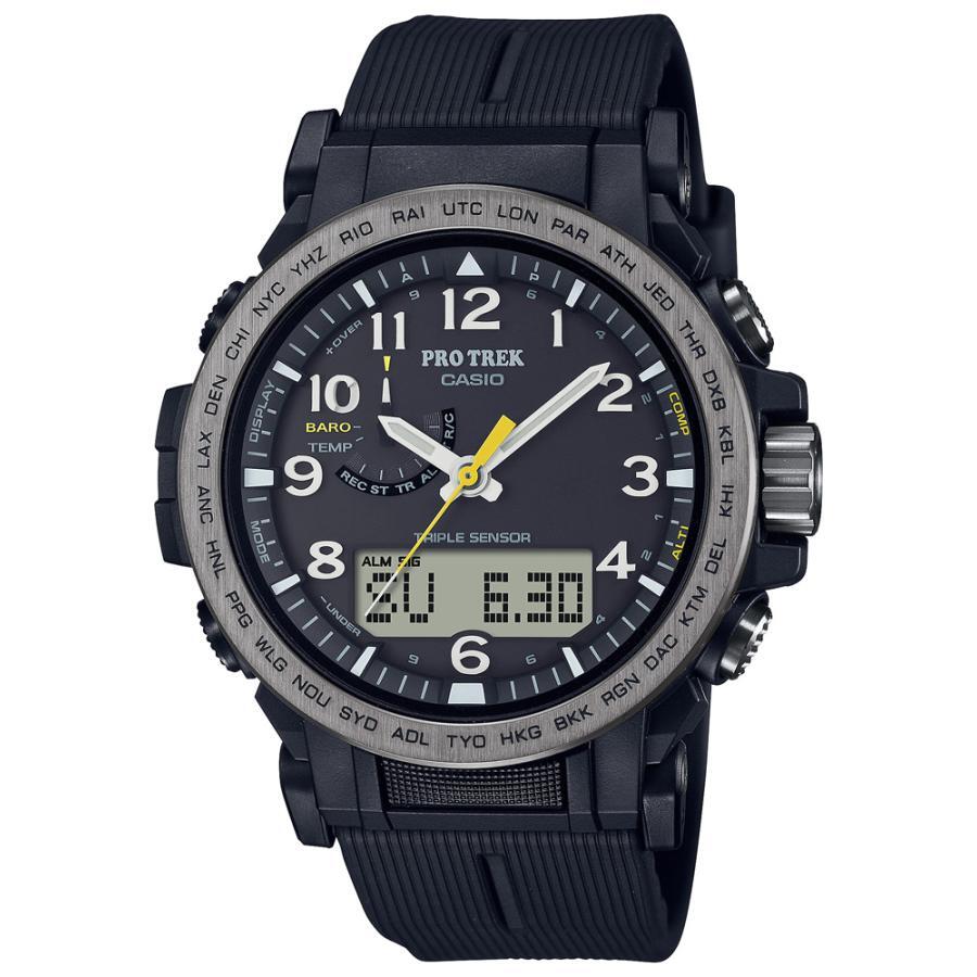 Casio Pro Trek PRW-51Y-1JF Black Climber Line Solar Radio Men Watch New in Box