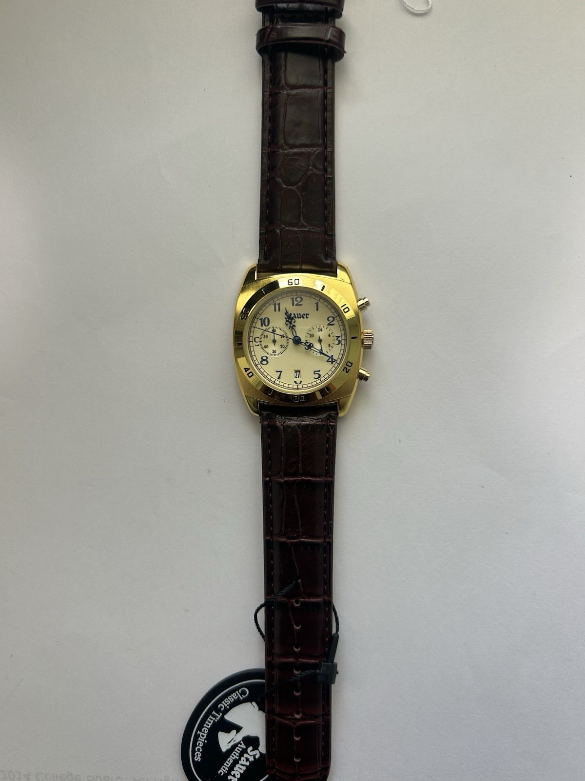 Stauer Watch Men’s Commander Chronograph- New with tags and box