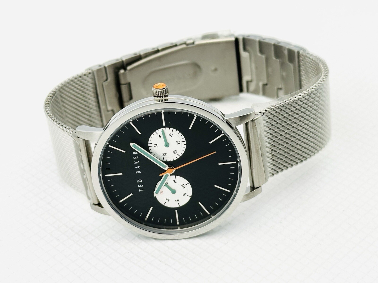 Ted Baker TE10009259 SMART CASUAL Multifunction Stainless Mesh Bracelet Watch