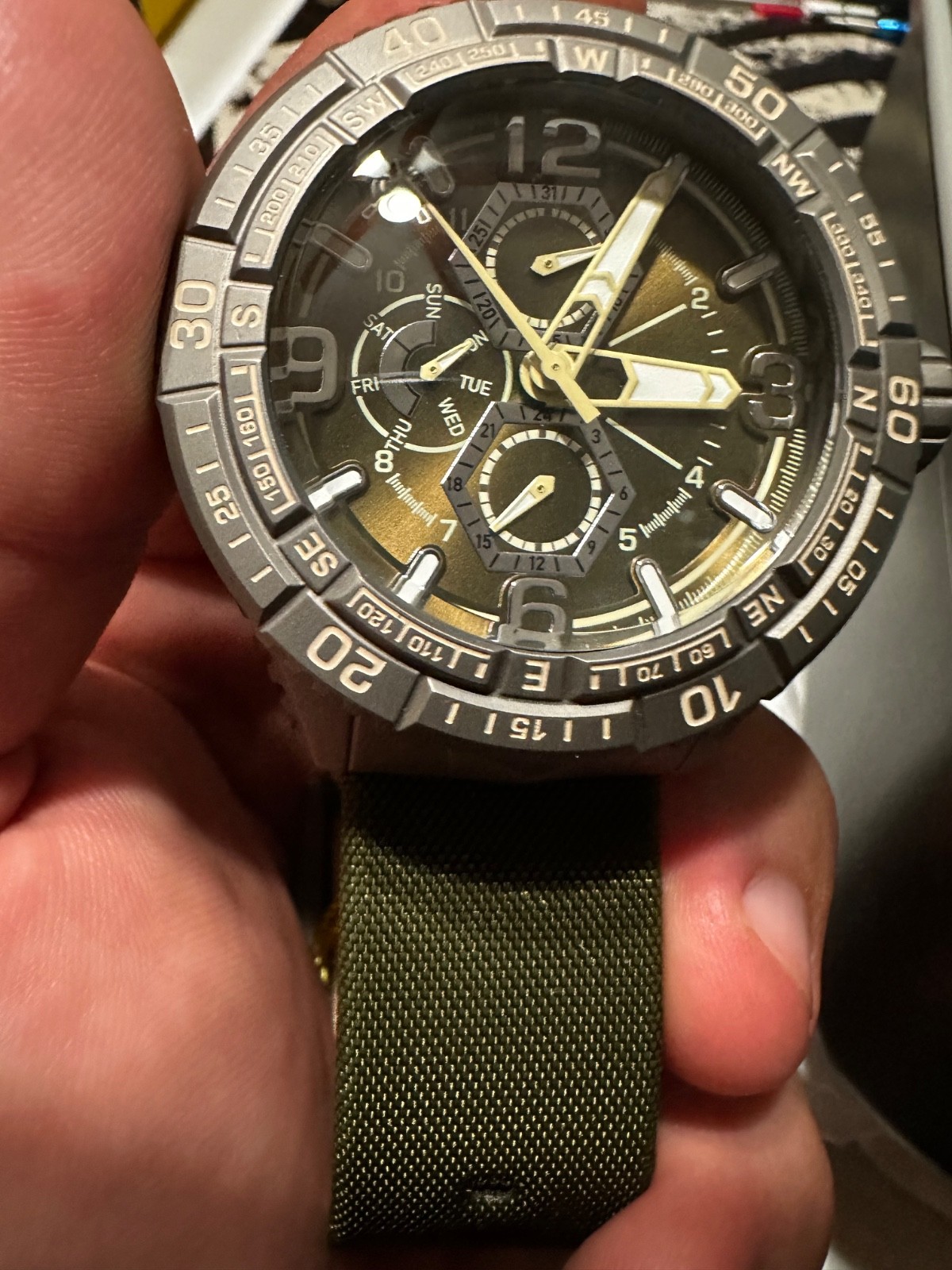 Invicta Coalition Forces Men’s Watch – 49mm. Olive Green